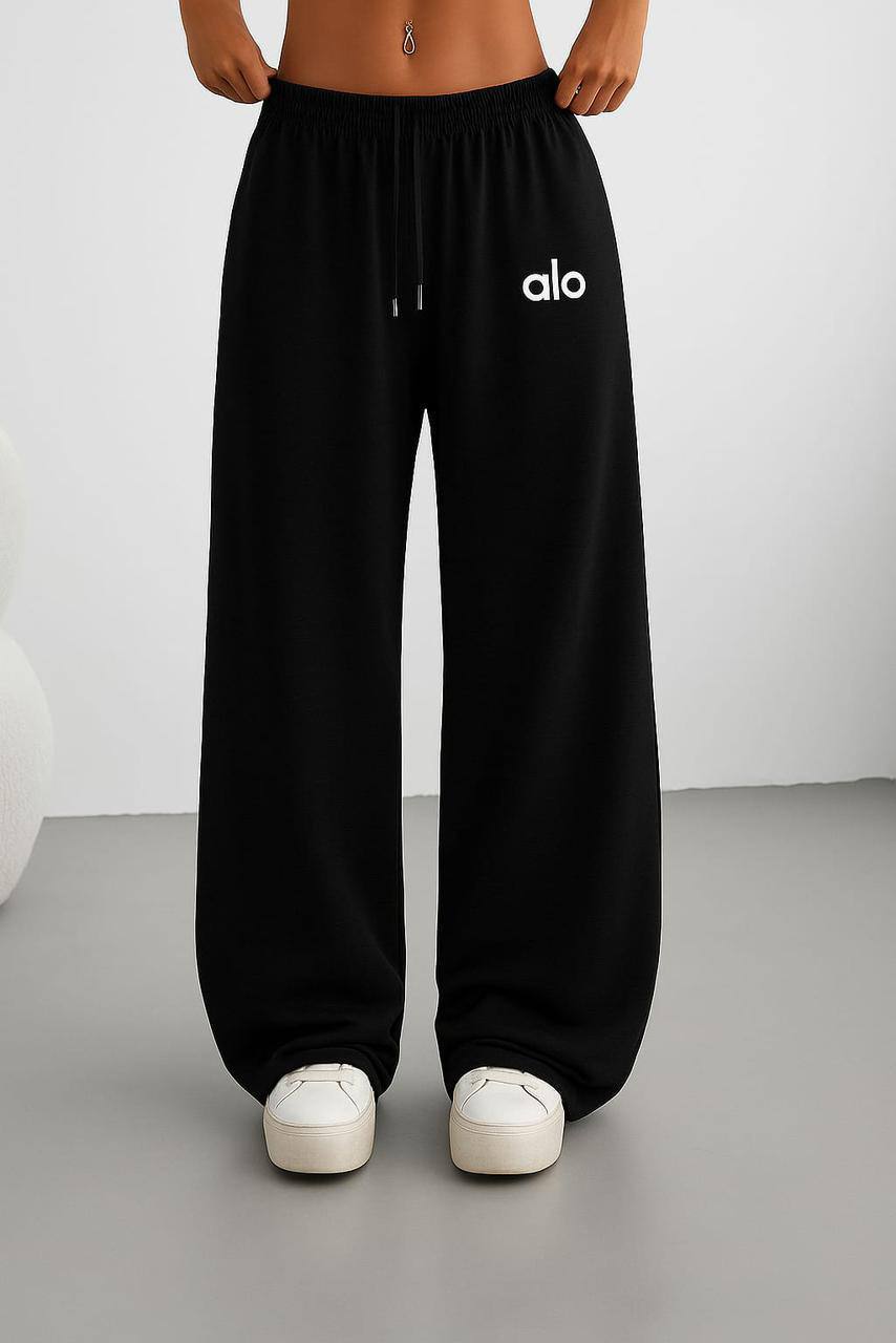 Women’s Wide-Leg Melton Pants