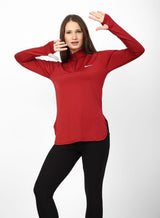 Dri-Fit Half-Zip Short Sleeve T-Shirt