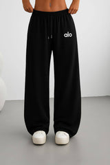 Women’s Wide-Leg Melton Pants