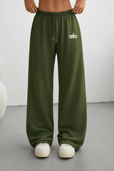 Women’s Wide-Leg Melton Pants